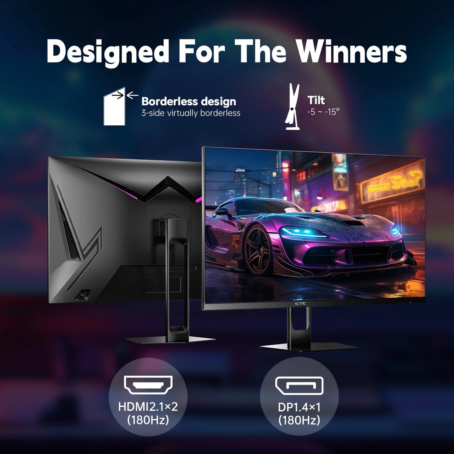 KTC Gaming Monitor 27 inch 180hz FullHD